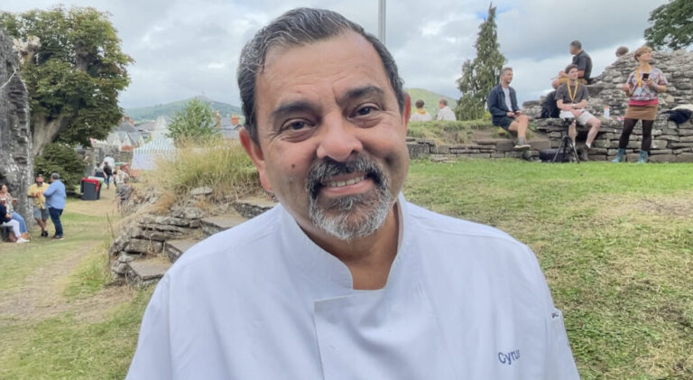 Cyrus Todiwala Talks Abergavenny Food Festival Cyrus Todiwala Talks Abergavenny Food Festival