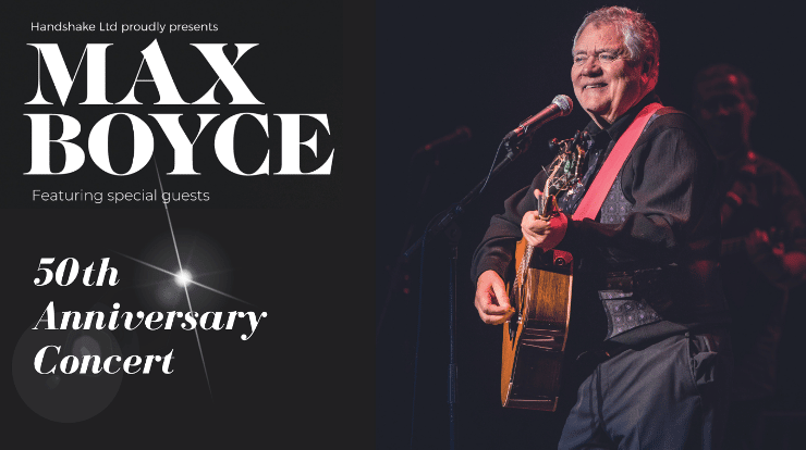 max boyce 50th anniversary tour