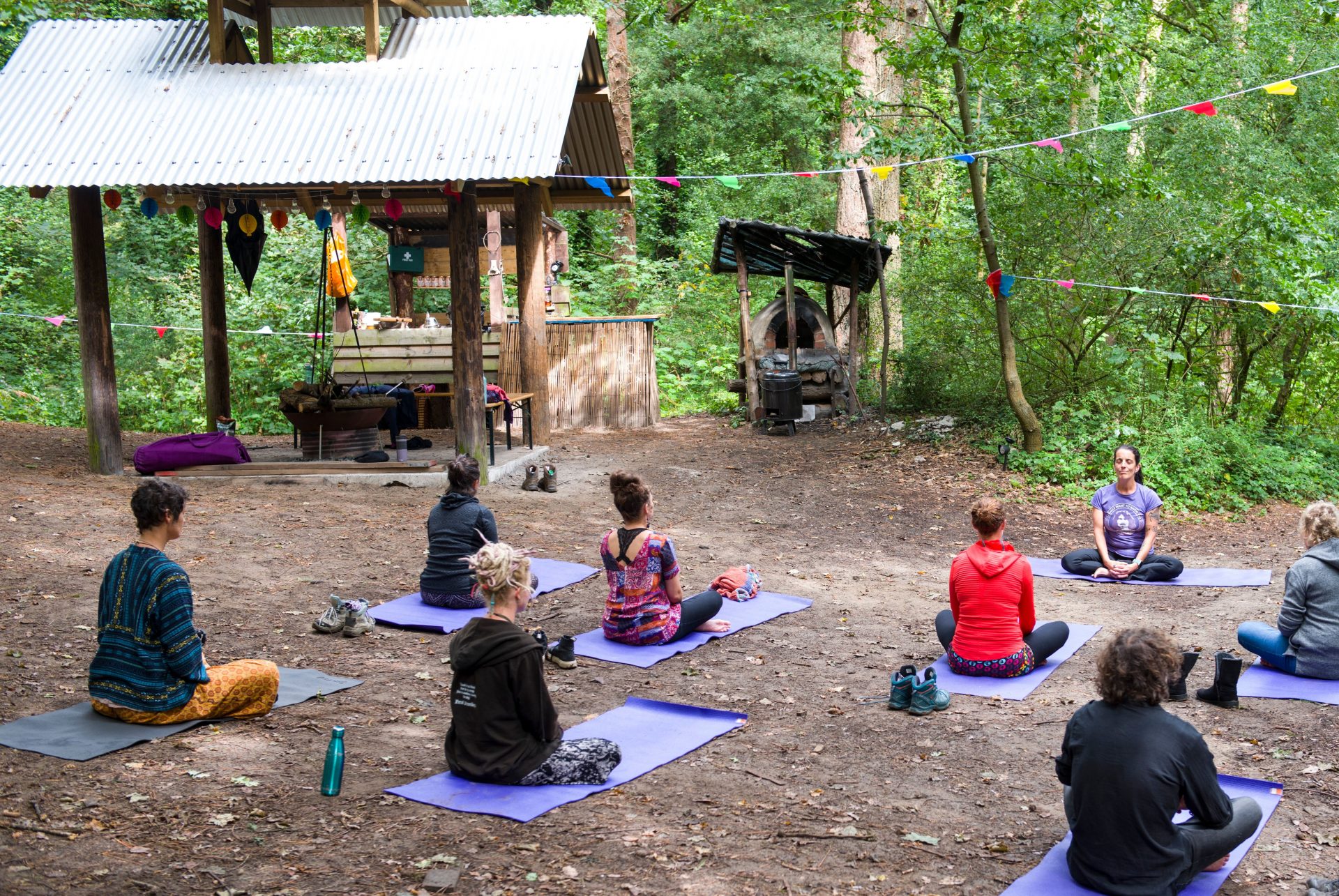 Woodland Yoga Retreat Cardiff  A haven for yoga and spiritual