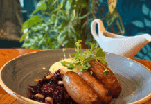 Feather Your Tastebuds: Croeso Pubs Serving Marco Piere White’s Duck Sausages